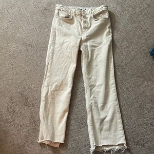 Cream Zara jeans